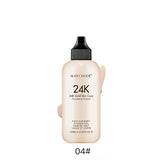 120ml Face Sun Block Foundation Cream Waterproof Make Up Mineral Liquid Foundation Full Cover Base Concealer Makeup Cosmetics