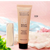 Professional Face Brighten Base Makeup Foundation Long Lasting Sunblock Waterproof Face Whitening Foundation BB Cream Cosmetics