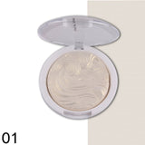 MISS ROSE Makeup Bronzer Powder Highlighter Glow Palette Face Brightener Contour Shimmer Baked Glitter Powder Cosmetics