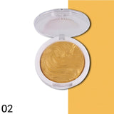 MISS ROSE Makeup Bronzer Powder Highlighter Glow Palette Face Brightener Contour Shimmer Baked Glitter Powder Cosmetics
