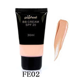 30ml Brand POPFEEL Maquiagem Base SPF 20 Sun Block Pores Covers Face Concealer Makeup Contour Foundation BB CC Cream