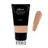 30ml Brand POPFEEL Maquiagem Base SPF 20 Sun Block Pores Covers Face Concealer Makeup Contour Foundation BB CC Cream