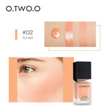 O.TWO.O Professional Makeup Liquid Blusher Sleek Blush Color Natural Cheek Blush Face Contour Make Up Korean Cosmetics Pink