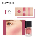 O.TWO.O Professional Makeup Liquid Blusher Sleek Blush Color Natural Cheek Blush Face Contour Make Up Korean Cosmetics Pink