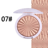 Golden Bronzer Palette Glow Kit Brighten Shimmer Highlighter Powder Iluminador makeup Concealer Highlight Base Contour 3D