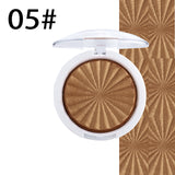 Golden Bronzer Palette Glow Kit Brighten Shimmer Highlighter Powder Iluminador makeup Concealer Highlight Base Contour 3D