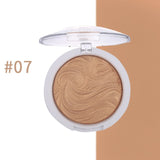Miss Rose Glow Kit Highlighter Makeup Shimmer Powder Highlight Palette Base Illuminator 3D Face Contour Golden Bronzer Cosmetics