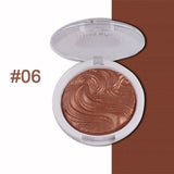 Miss Rose Glow Kit Highlighter Makeup Shimmer Powder Highlight Palette Base Illuminator 3D Face Contour Golden Bronzer Cosmetics