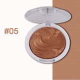 Miss Rose Glow Kit Highlighter Makeup Shimmer Powder Highlight Palette Base Illuminator 3D Face Contour Golden Bronzer Cosmetics