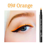 12 Colors Eyeliner Pencil Long Lasting Waterproof Eyes Makeup Pen Liquid Eye Liner Smoothly Pencil Black Make Up Tools Eyeliner