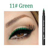 12 Colors Eyeliner Pencil Long Lasting Waterproof Eyes Makeup Pen Liquid Eye Liner Smoothly Pencil Black Make Up Tools Eyeliner