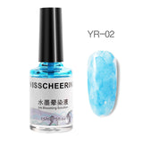 Varnishes Smoke Effect Nail Polish Watercolor Ink Blooming Gel 15ml  Fast Dry Manicure Long Lasting Nail Art DIY Marble Smudge