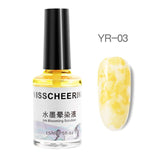 Varnishes Smoke Effect Nail Polish Watercolor Ink Blooming Gel 15ml  Fast Dry Manicure Long Lasting Nail Art DIY Marble Smudge