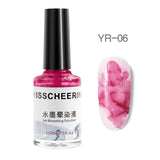 Varnishes Smoke Effect Nail Polish Watercolor Ink Blooming Gel 15ml  Fast Dry Manicure Long Lasting Nail Art DIY Marble Smudge