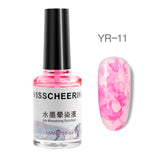Varnishes Smoke Effect Nail Polish Watercolor Ink Blooming Gel 15ml  Fast Dry Manicure Long Lasting Nail Art DIY Marble Smudge