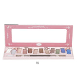 FaRRES 12 Color Nude Eye Shadow Aromas Palette Eyeshadow Shimmer Matte Glitter Powder Waterproof Paleta De Sombra Makeup Pallet