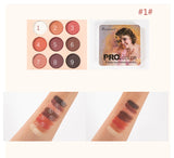 2019 New Eyeshadow Pallete Nude Makeup Glitter Eyeshadow Pigment Waterproof Eye Shadow Powder Matte Shimmer Eyes Make Up