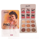 2019 New Eyeshadow Pallete Nude Makeup Glitter Eyeshadow Pigment Waterproof Eye Shadow Powder Matte Shimmer Eyes Make Up