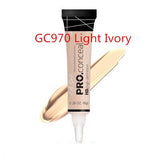 Color Concealer Makeup Cream Face Base Foundation Make up Cosmetics Waterproof Bronzer Contour Cover Concealer Cream for Beauty
