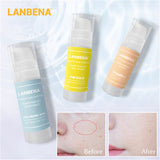 Summer Makeup Base Foundation Primer Makeup Face Serum Shrink Pores Moisturizing Oil-Control Brighten Essence Cosmetic Skin Care