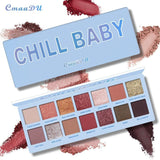 14 Color Nude Shining Eyeshadow Pallete
