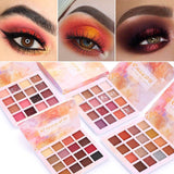 Cmaadu 16 Colors Professional Matte Eyeshadow Pallete