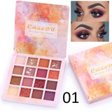 Cmaadu 16 Colors Professional Matte Eyeshadow Pallete