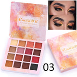 Cmaadu 16 Colors Professional Matte Eyeshadow Pallete