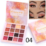 Cmaadu 16 Colors Professional Matte Eyeshadow Pallete