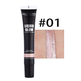 New Sexy Women Beauty Liquid Highlighter Make Up Highlighter Cream Concealer Shimmer Face Glow Ultra-concentrated Cosmetics