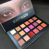 18 Color Shimmer Eyeshadow Palette