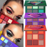 9 Color Makeup Matte Eyeshadow Palette