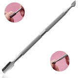 1pcs/3pcs Double-end Cuticle Pusher Dead Skin Remover