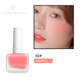Face Makeup Liquid Blusher Sleek Silky Blush Peach Color Long Lasting Natural Cheek Blush Face Contour Make Up Highlighter Cream