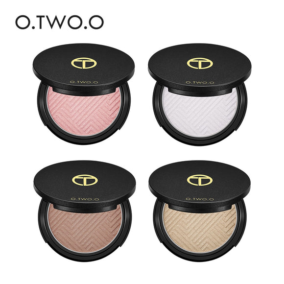 O.TWO.O Brand Long Lasting Oil-control Face Bronzer Highlighter Powder Palette Shimmer Pigments Makeup Contour Powder Cosmetics