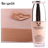 MISS ROSE Face Foundation Makeup Base Liquid Foundation BB Cream Concealer Whitening Moisturizer Oil-control Cosmetics