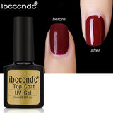 Transparent Base Top Coat UV Gel