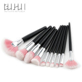 10PCS Professional Synthetic Brushes Sets