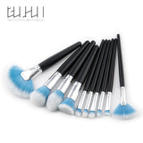 10PCS Professional Synthetic Brushes Sets