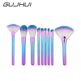 9pcs/lot Pro High Quality Synthetic Brushes Sets