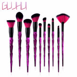 Professional 10pcs/lots Blending Foundation Makeup Brush Sets