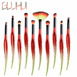 New 10pcs/lots Blending Powder Foundation Brush